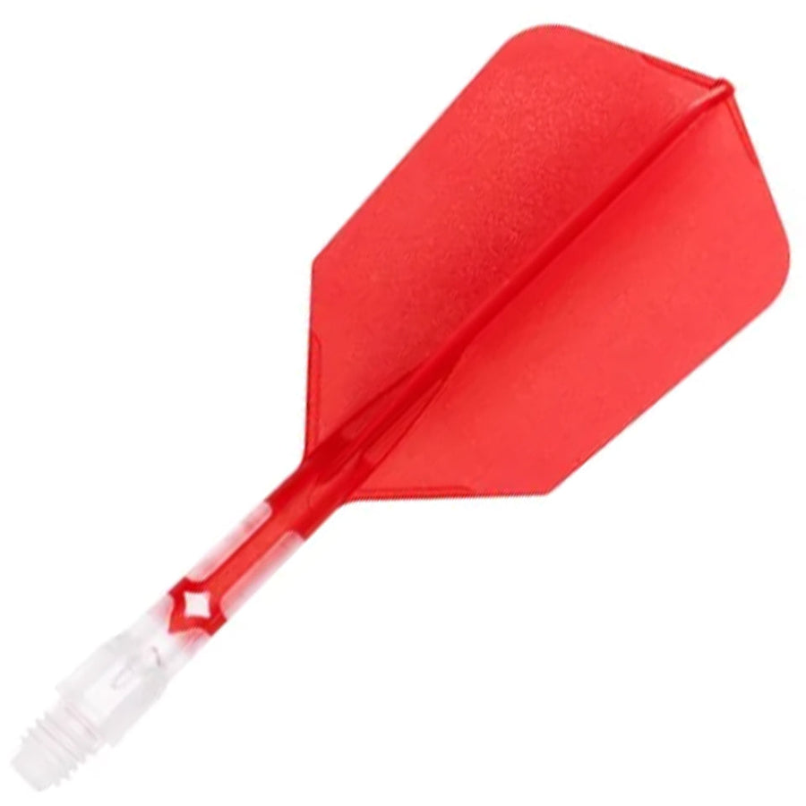 Rost T19 Slim Integrated Flights Red/Clear