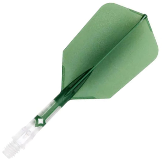 Rost T19 Slim Integrated Flights Green/Clear