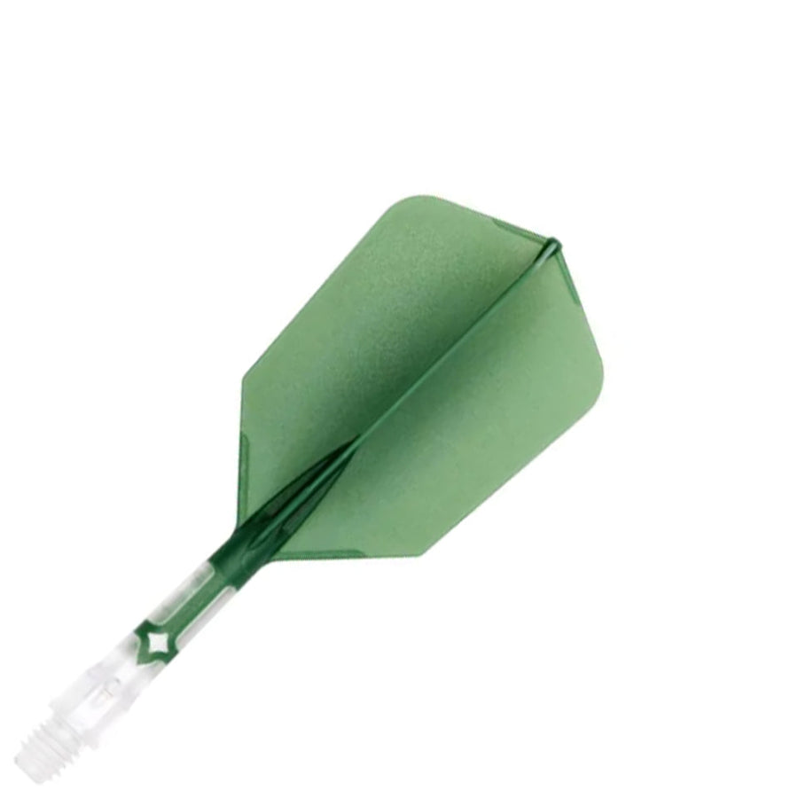 Rost T19 Slim Integrated Flights Green/Clear