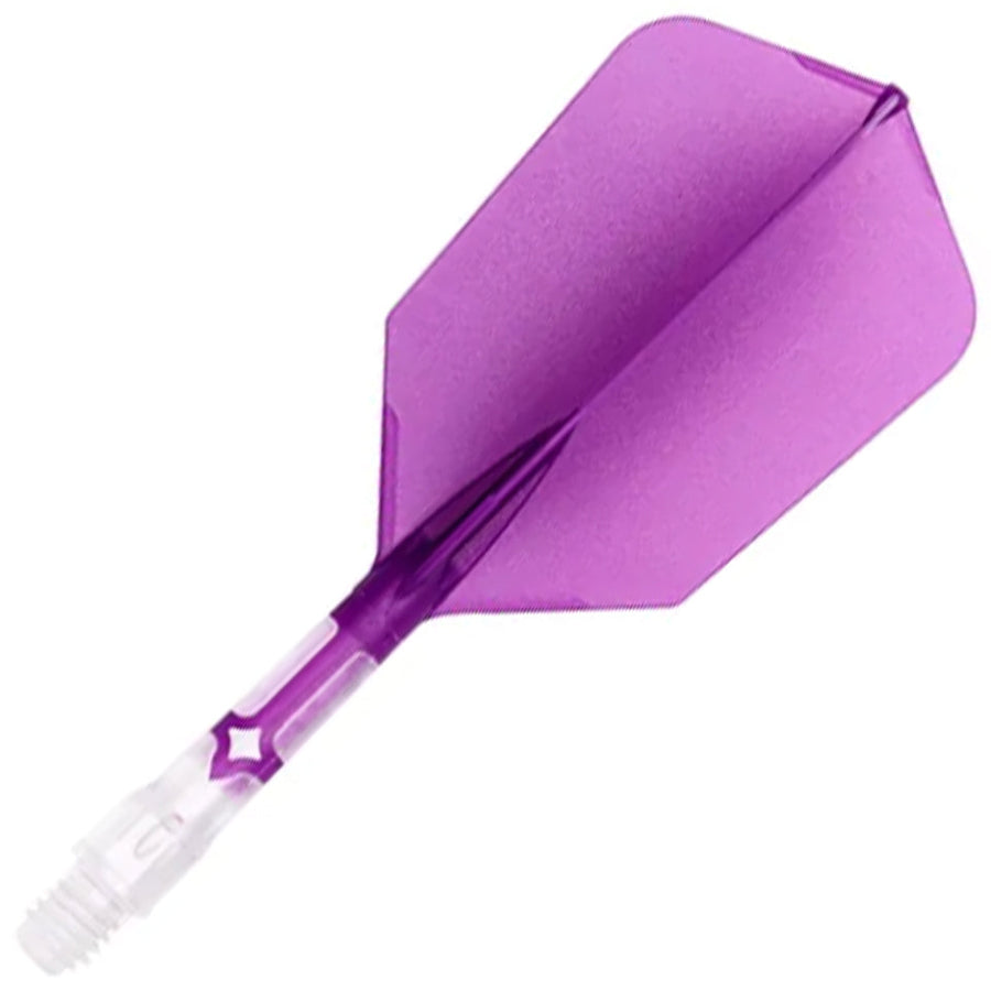 Rost T19 Slim Integrated Flights Purple/Clear