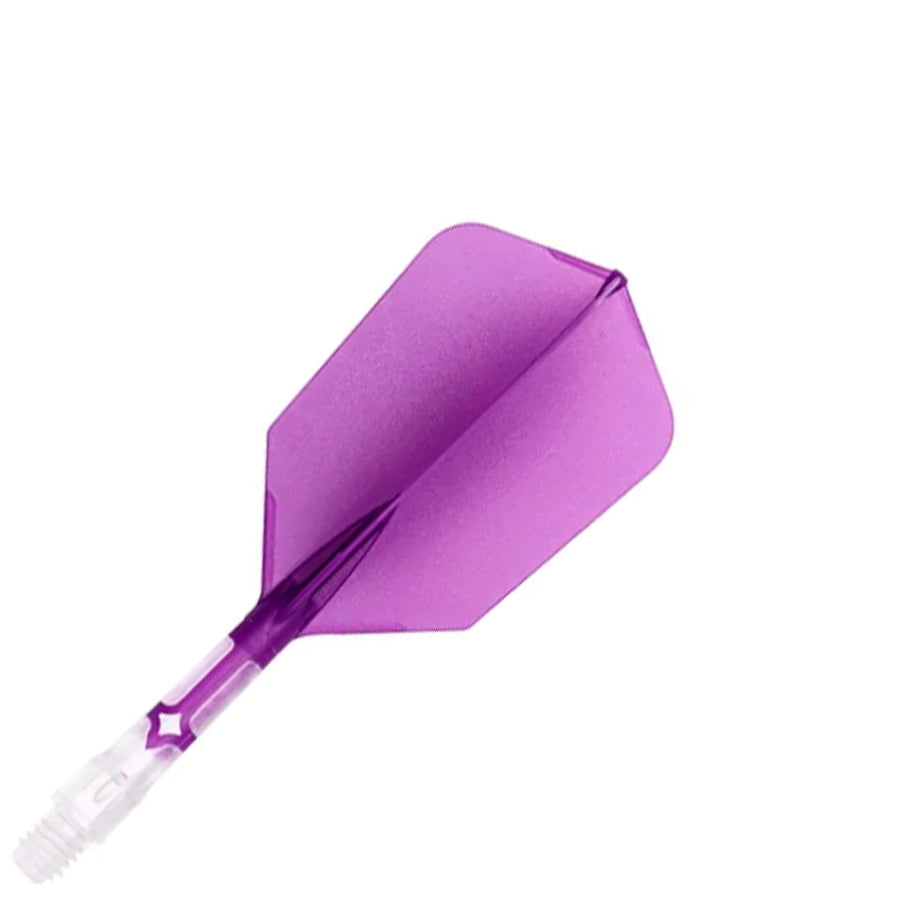 Rost T19 Slim Integrated Flights Purple/Clear