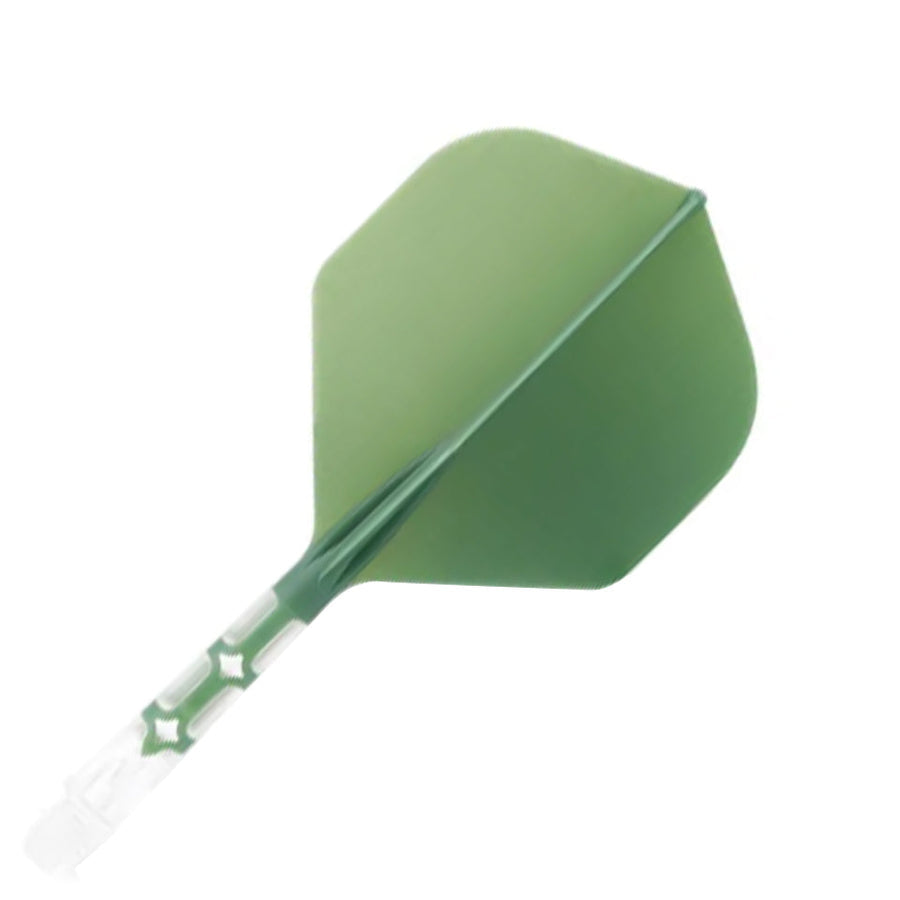 Rost T19 Standard Integrated Flights Green/Clear