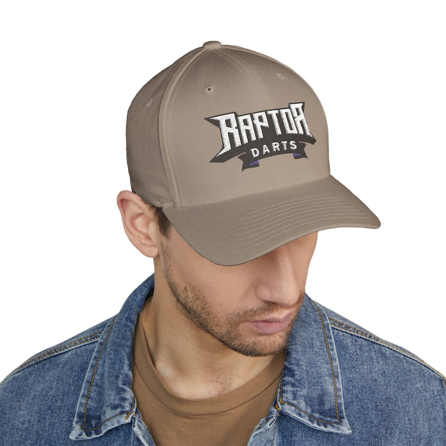 Raptor Darts Embroidered Cap, Structured Baseball Hat, Sports Fan Gift, Dart League Gear, Unique Sports Accessories