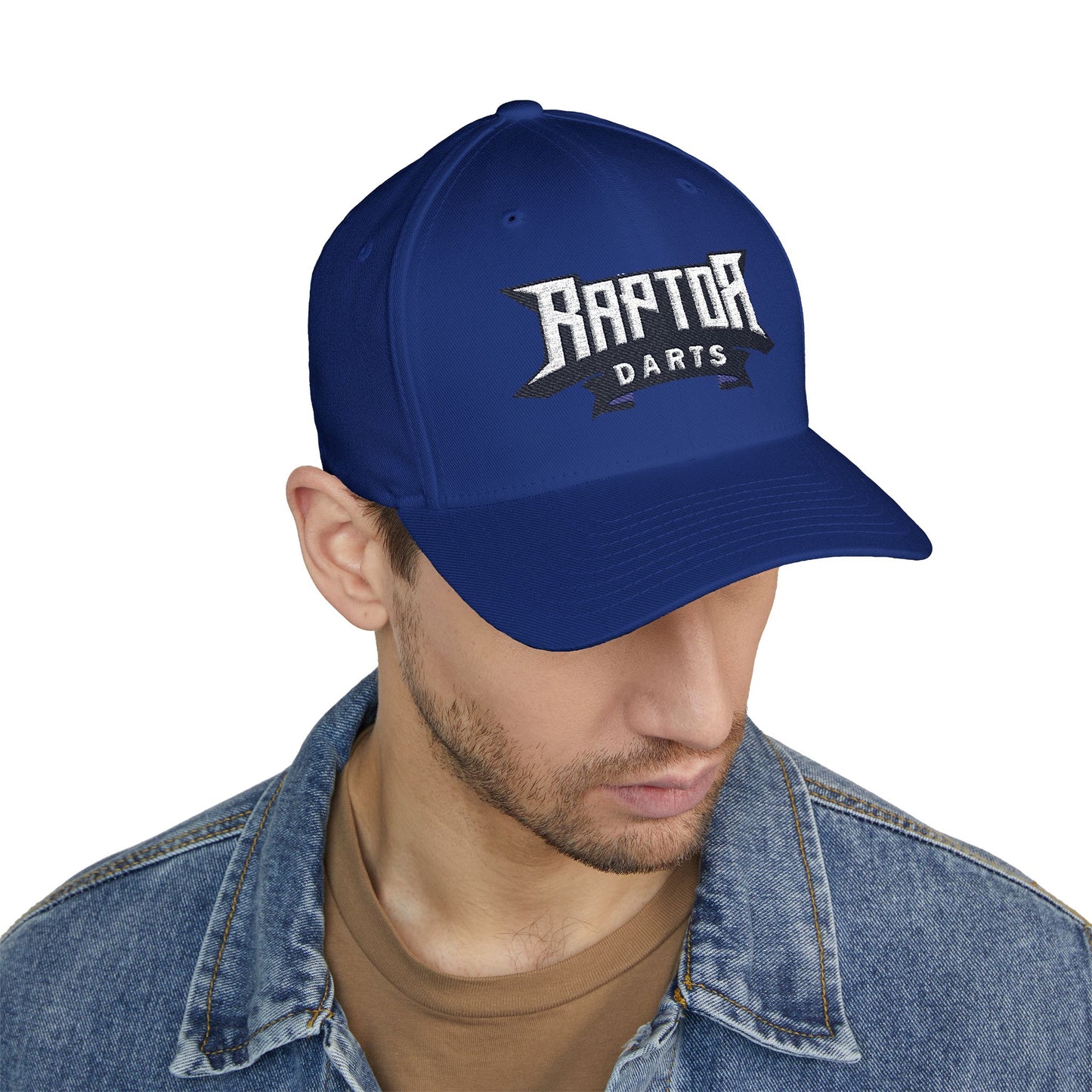 Raptor Darts Embroidered Cap, Structured Baseball Hat, Sports Fan Gift, Dart League Gear, Unique Sports Accessories