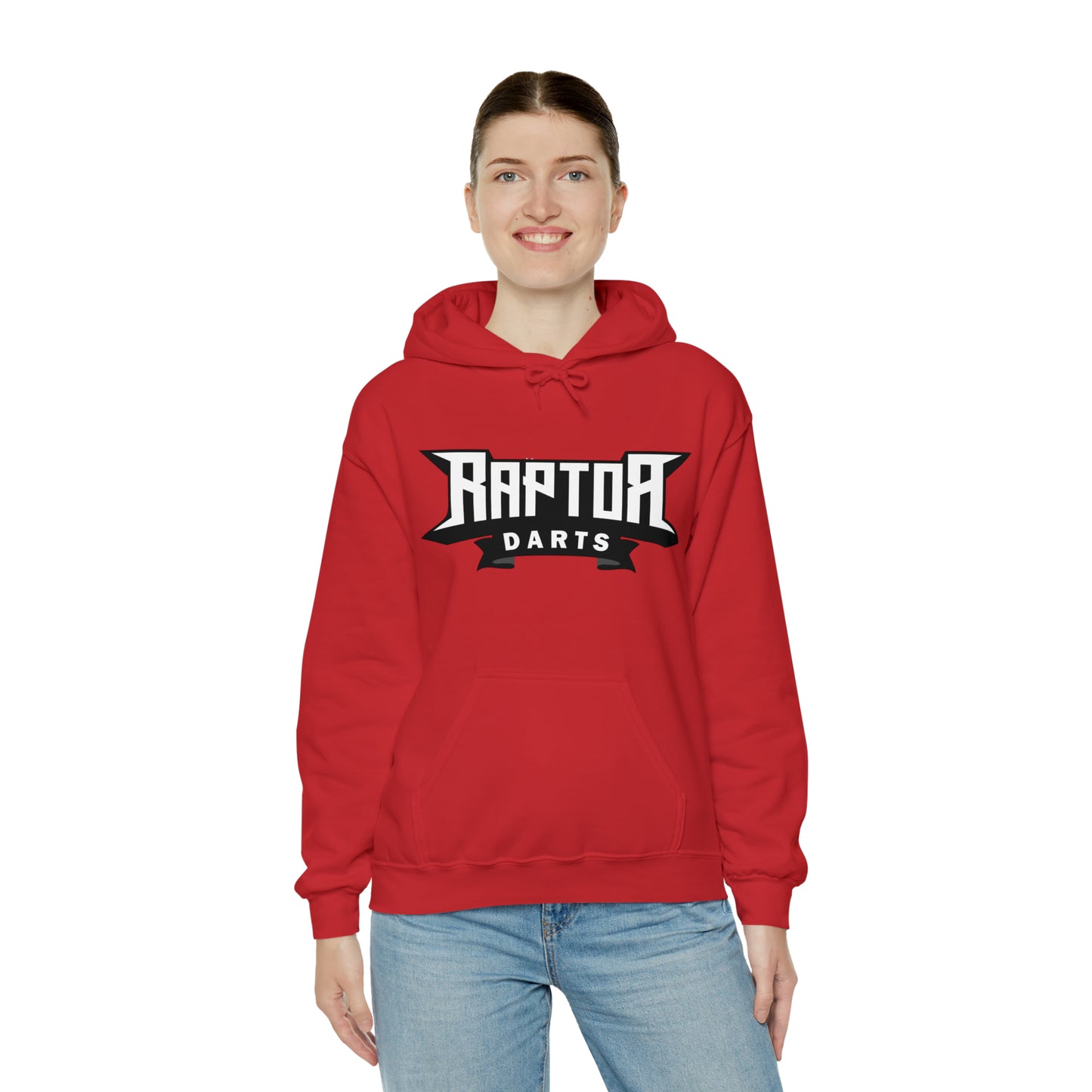 Raptor Logo and Claws Unisex Heavy Blend™ Hooded Sweatshirt