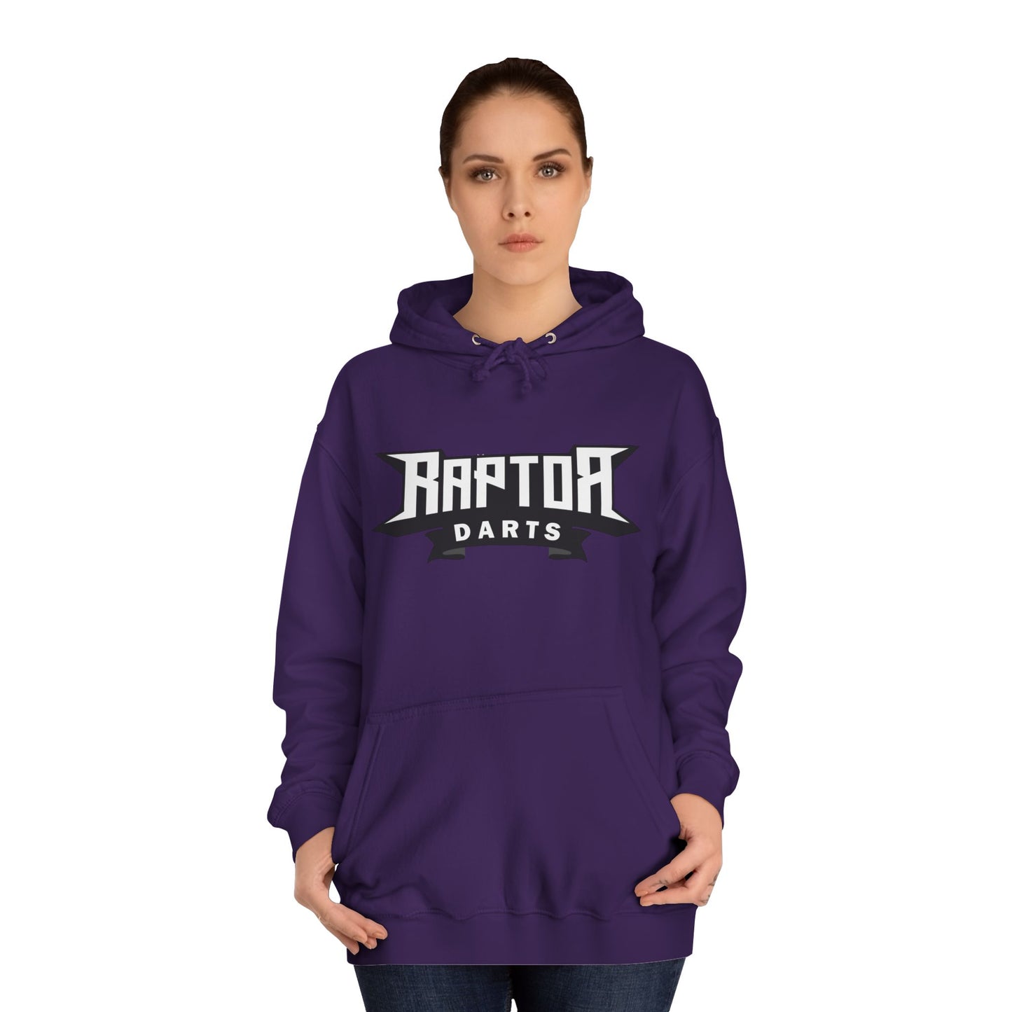 Raptor Darts Hoodie, Unisex College Hoodie, Casual Sweatshirt, Dart Enthusiast Apparel
