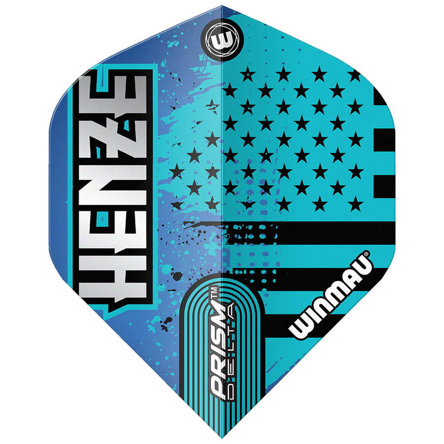 Winmau Rick Henze Prism Delta Darts Flights - Standard