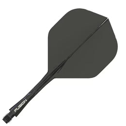 Winmau Fusion Integrated Flight & Shaft- Black #2