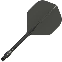 Winmau Fusion Integrated Flight & Shaft- Black #2