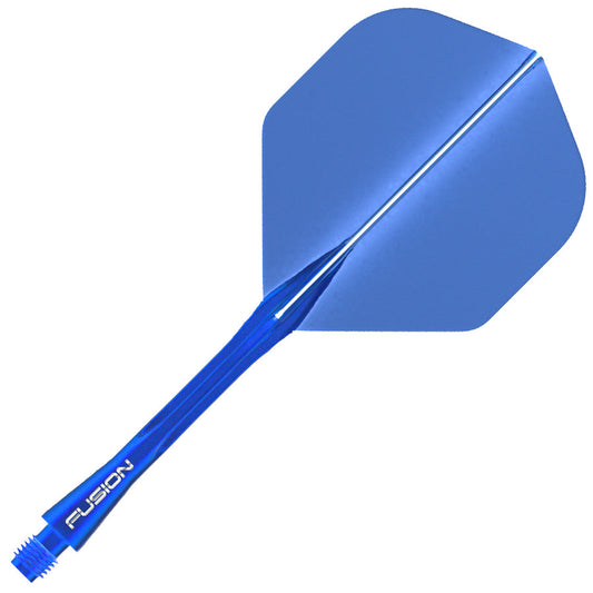 Winmau Fusion Integrated Flight & Shaft- Blue