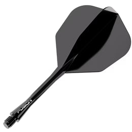 Winmau Fusion Integrated Flight & Shaft- Black #6