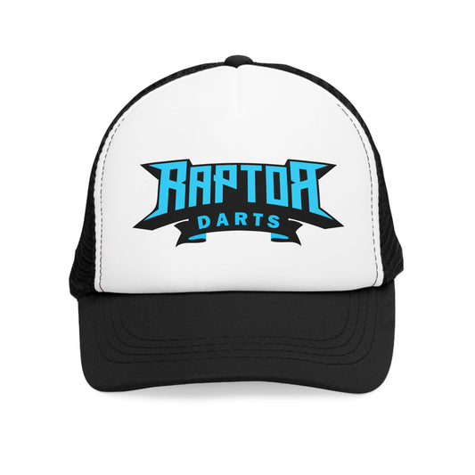 Raptor Darts Mesh Cap Blue Logo - Perfect for Darts Enthusiasts