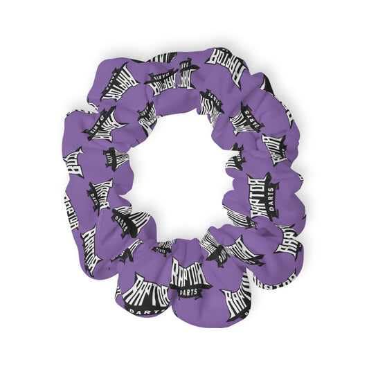 Raptor Darts Logo Scrunchie Light Purple