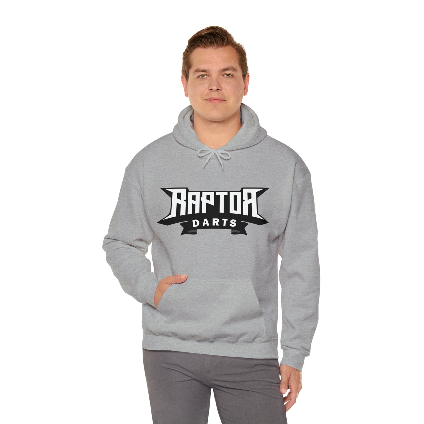 Raptor Logo and Claws Unisex Heavy Blend™ Hooded Sweatshirt