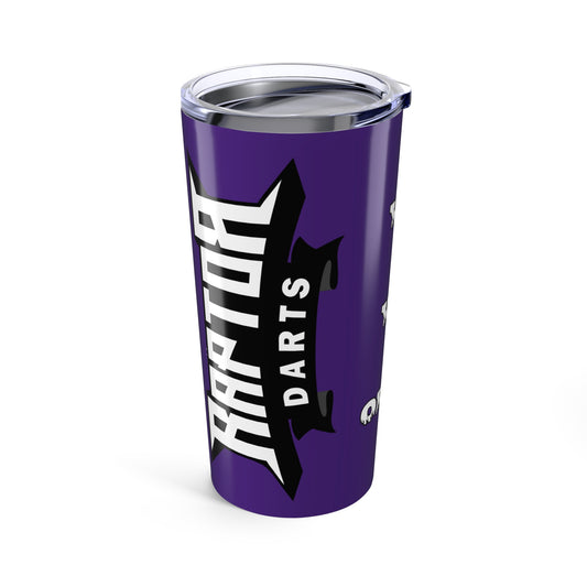 Raptor Darts Purple Tumbler 20oz