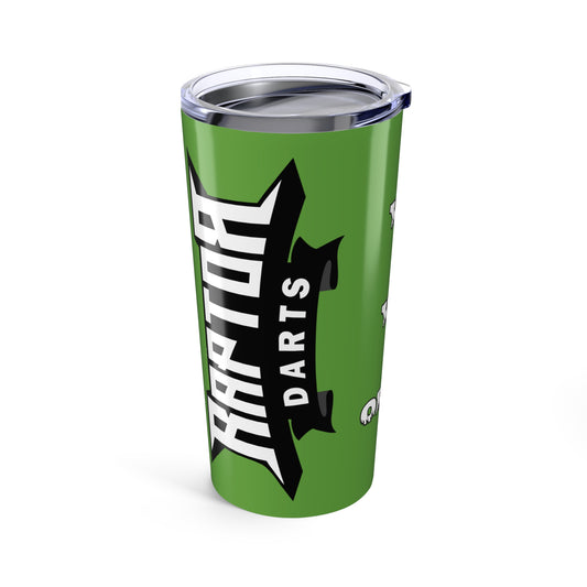 Raptor Darts Green Tumbler 20oz