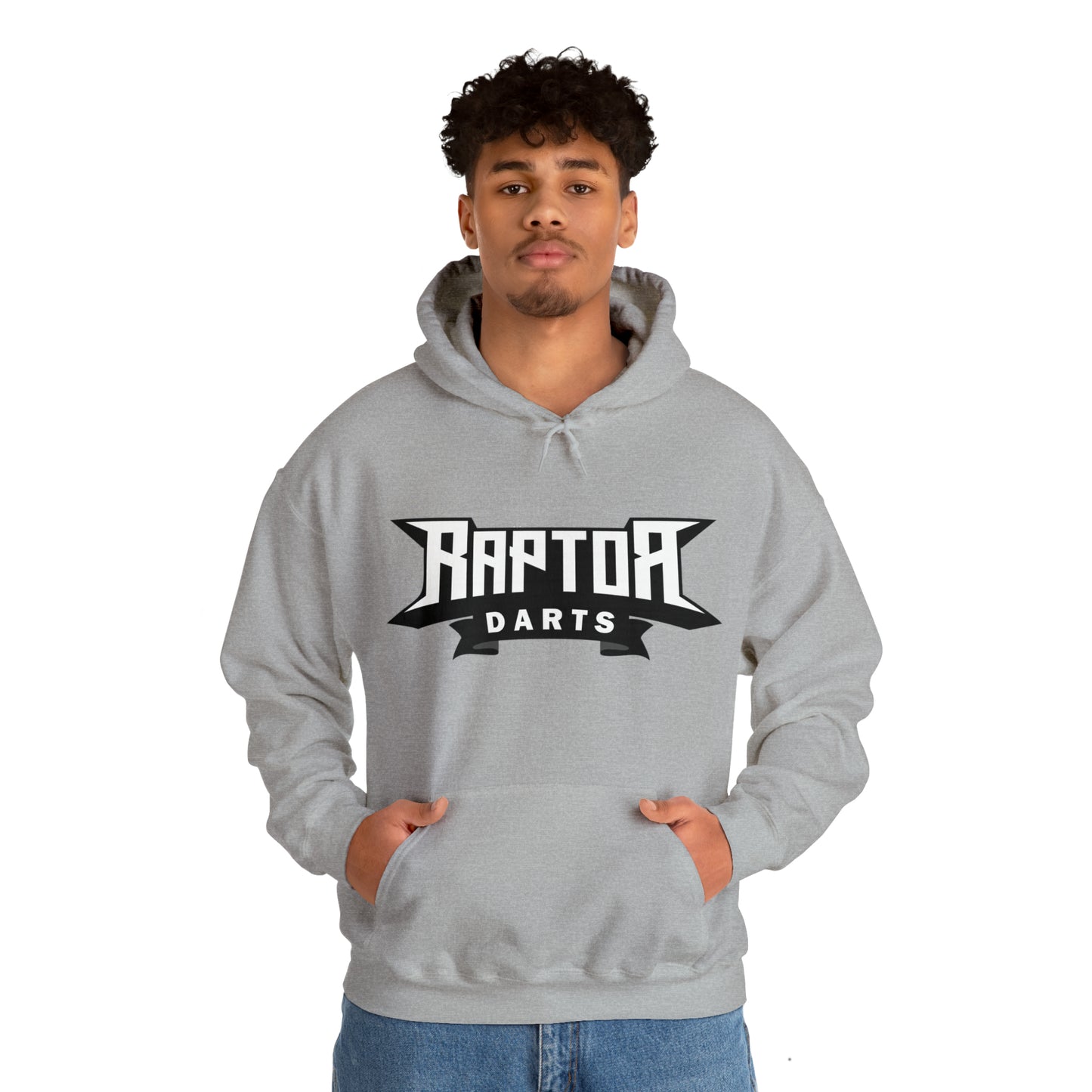 Raptor Logo and Claws Unisex Heavy Blend™ Hooded Sweatshirt