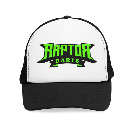 Raptor Darts Mesh Cap lime green logo - Perfect Gift for Dart Enthusiasts