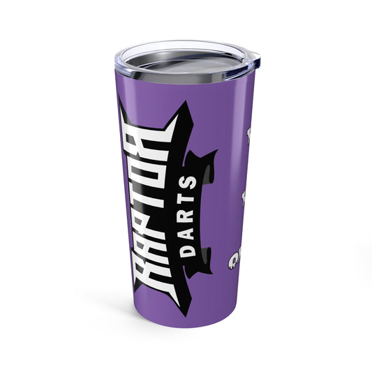 Raptor Darts Light Purple Tumbler 20oz