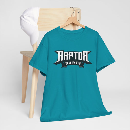 Raptor Front Logo and Claws on Back Unisex Heavy Cotton Tee