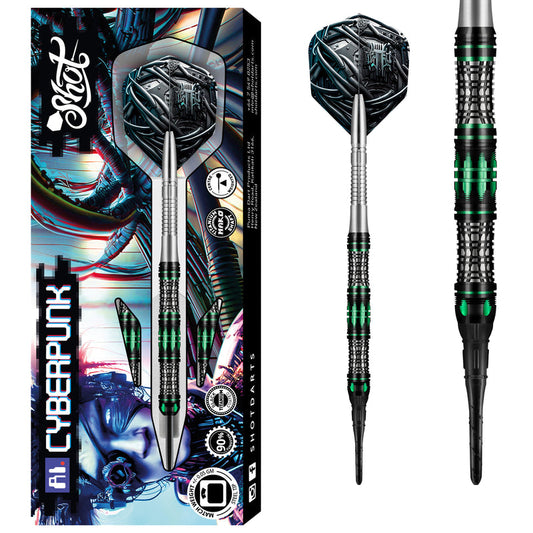 Shot AI Cyberpunk Soft Tip Darts - 20g