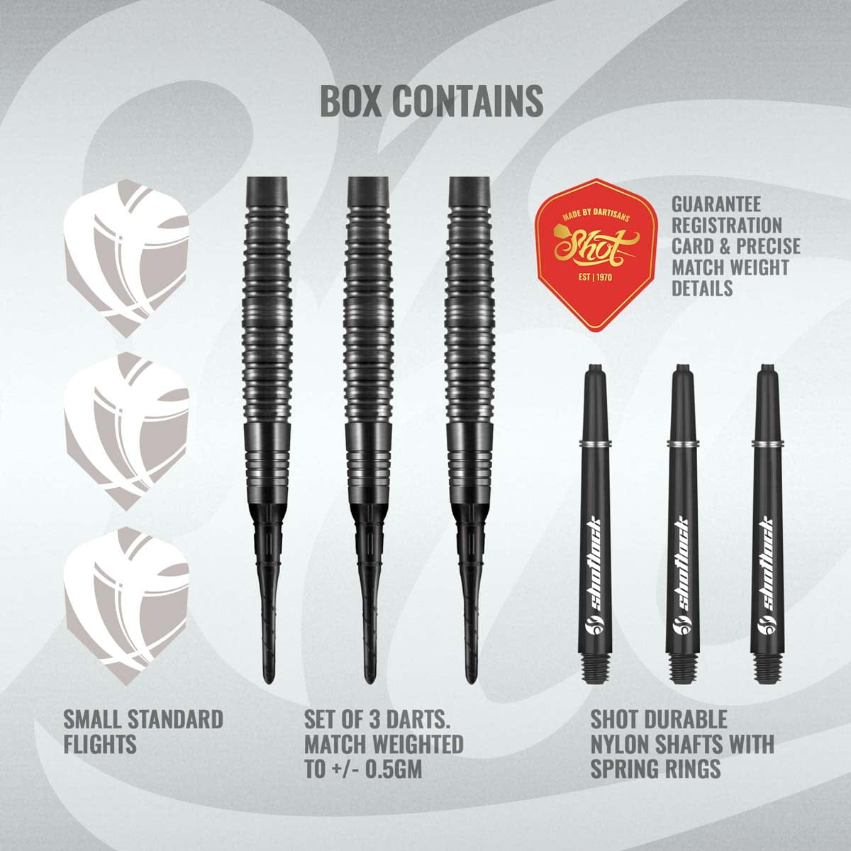 Shot Zen Satori Soft Tip Darts - 18g
