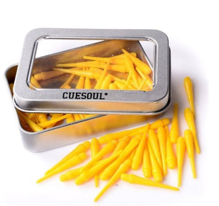 CUESOUL Durable Soft Tip with Metal case