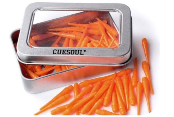 CUESOUL Durable Soft Tip with Metal case