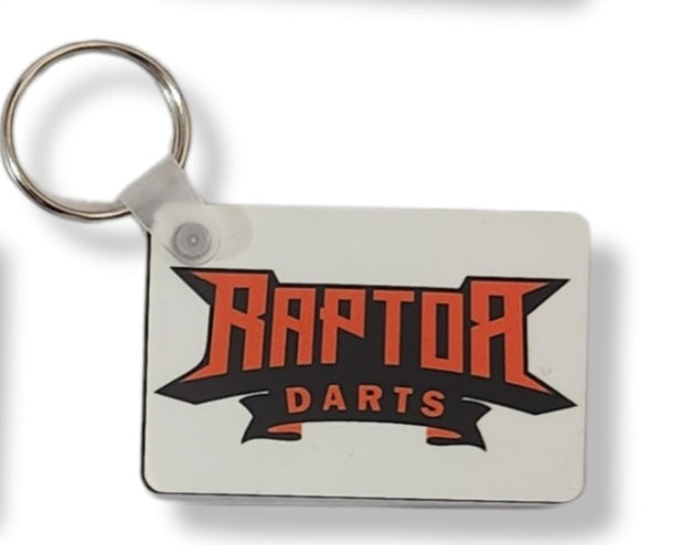 Raptor Darts Logo Keychain