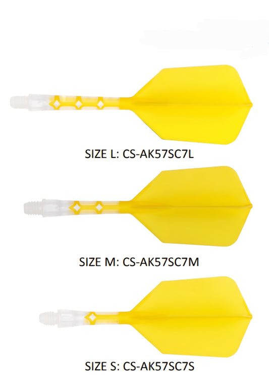 Rost T19 Slim Integrated Flights Yellow/Clear