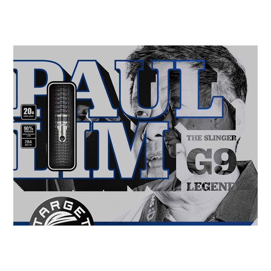 Target Paul Lim The Legend Gen 9 Soft Tip Darts - 20g