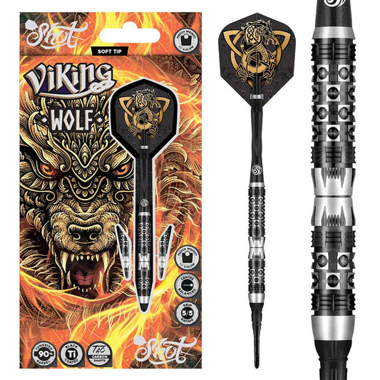 Shot Viking Wolf Soft Tip Darts - 20g