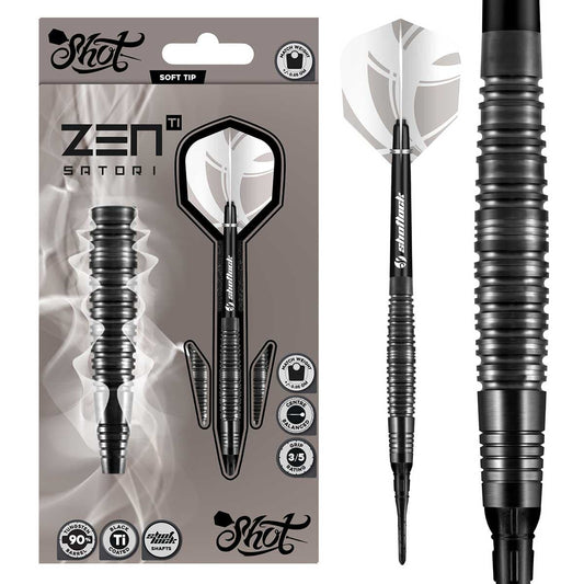 Shot Zen Satori Soft Tip Darts - 18g