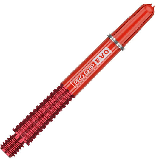 Target Pro Grip Evo Dart Shafts - Red