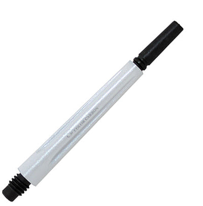 FIT FLIGHT CARBON NORMAL LOCKED DART SHAFTS -White