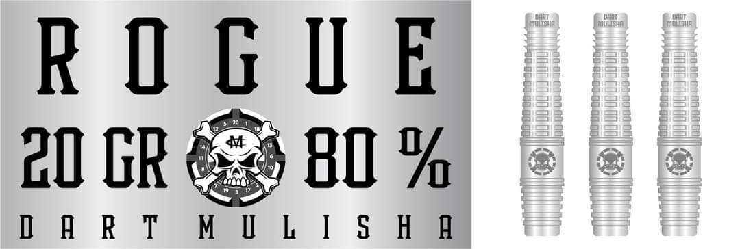 Rogue 80% Tungsten soft tip dart