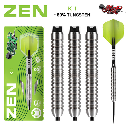 Zen Ki Steel Tip Dart Set-80% Tungsten-24g