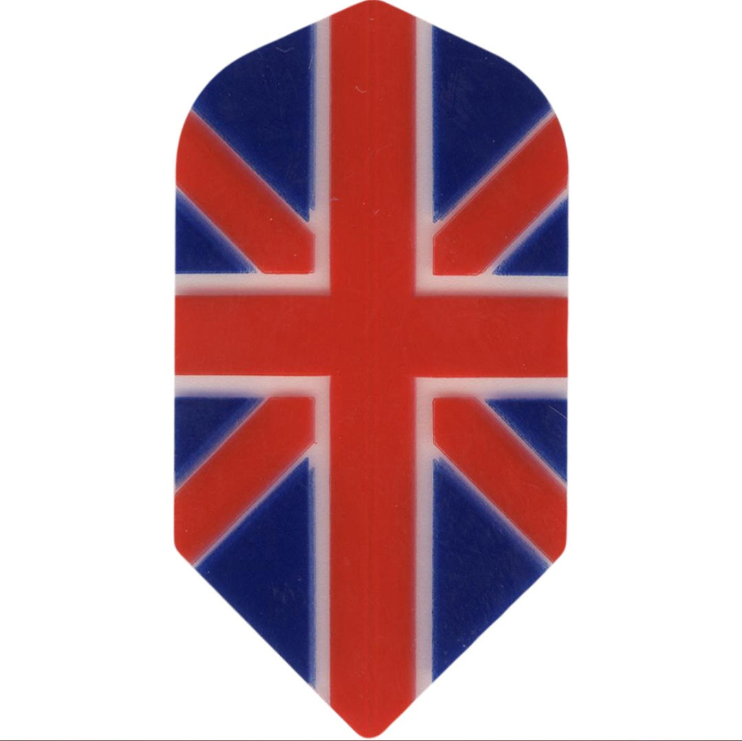 METRONIC DART FLIGHTS - SLIM BRITISH FLAG