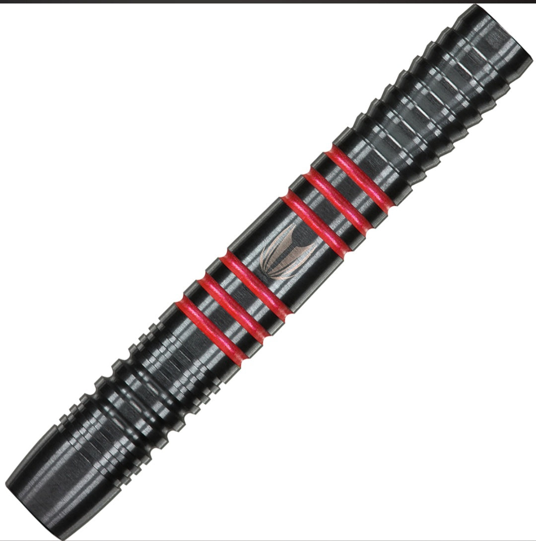 TARGET VAPOR8 BLACK RED SOFT TIP DARTS - 19GM