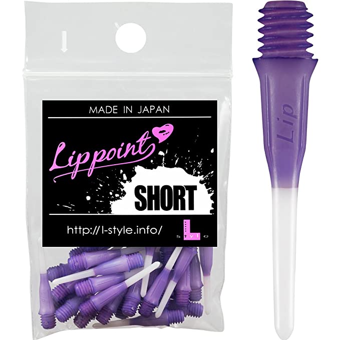 L-STYLE LIPPOINT SHORT TWO TONE SOFT TIP POINTS