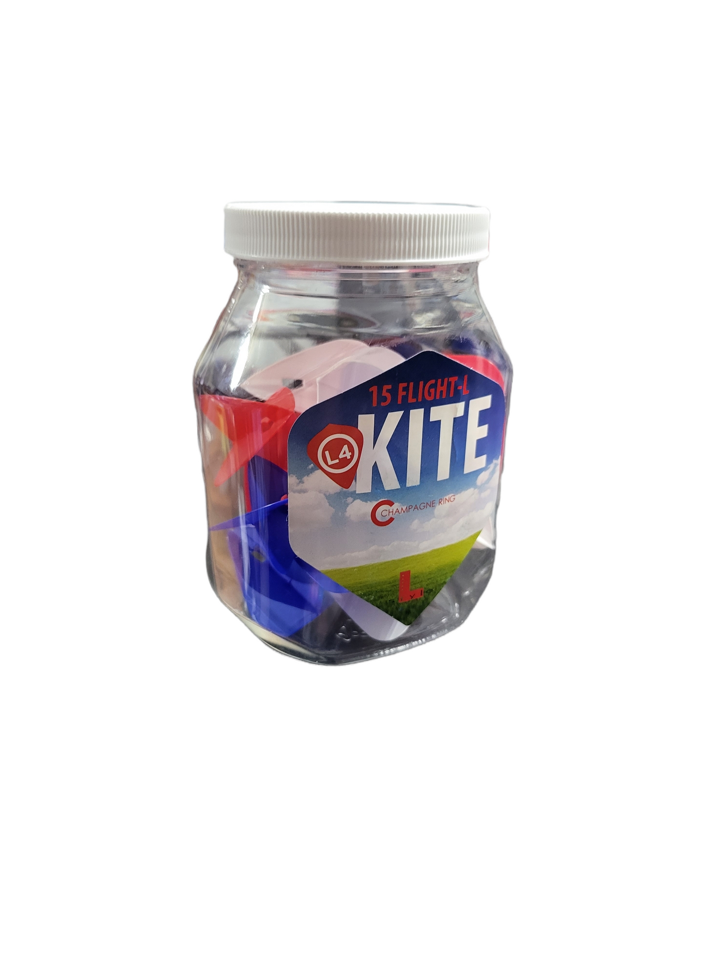 L-Style L4 Kite Jar Red, White and Blue