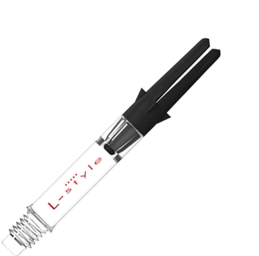 L-STYLE L-SHAFT CARBON SILENT STRAIGHT SPINNING DART SHAFTS CLEAR