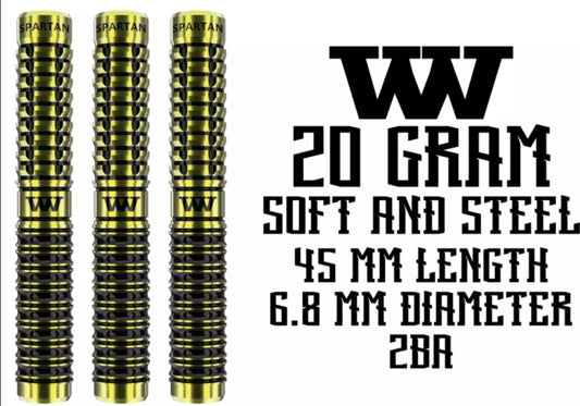 Willy Walker signature barrel  made by Spartan Darts
