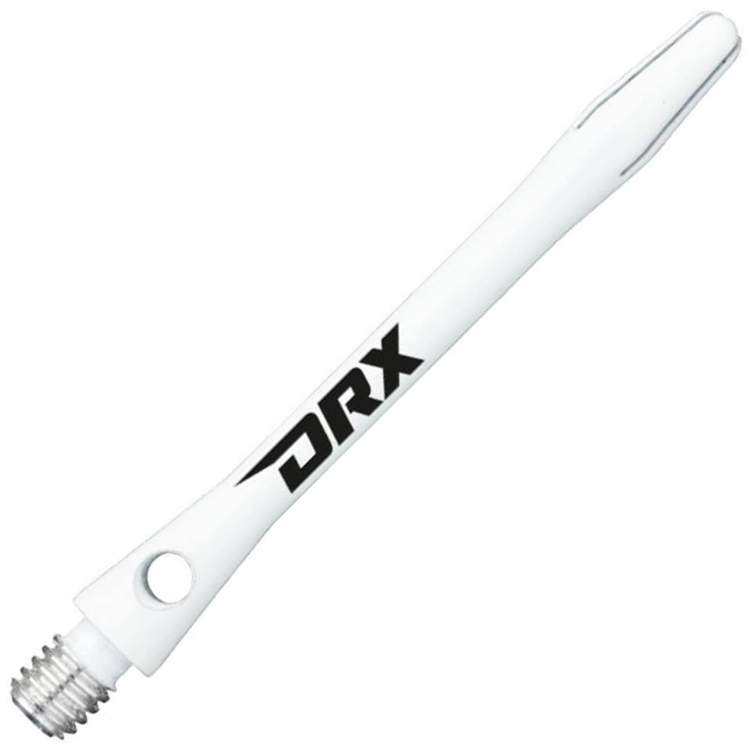 RED DRAGON DRX COATED ALUMINUM DART SHAFTS - MEDIUM WHITE