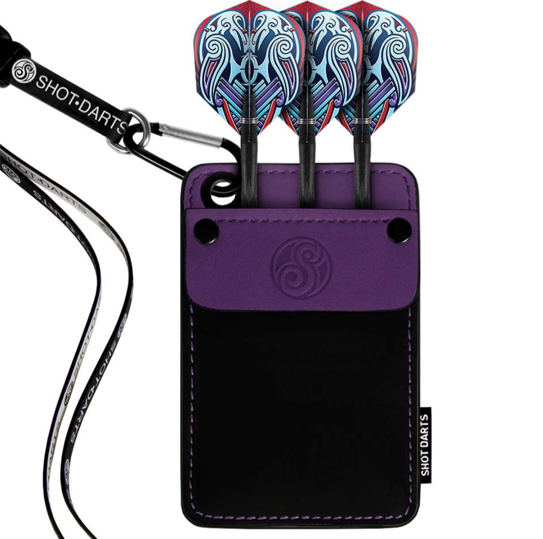 Shot Dexter Magnetic Dart Wallet - Purple