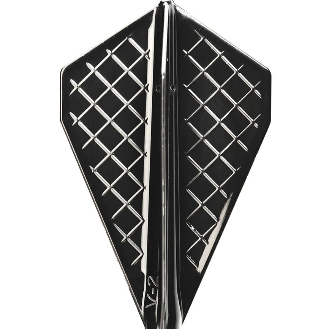 Fit Flight Pro Dart Flights - V Series - Black