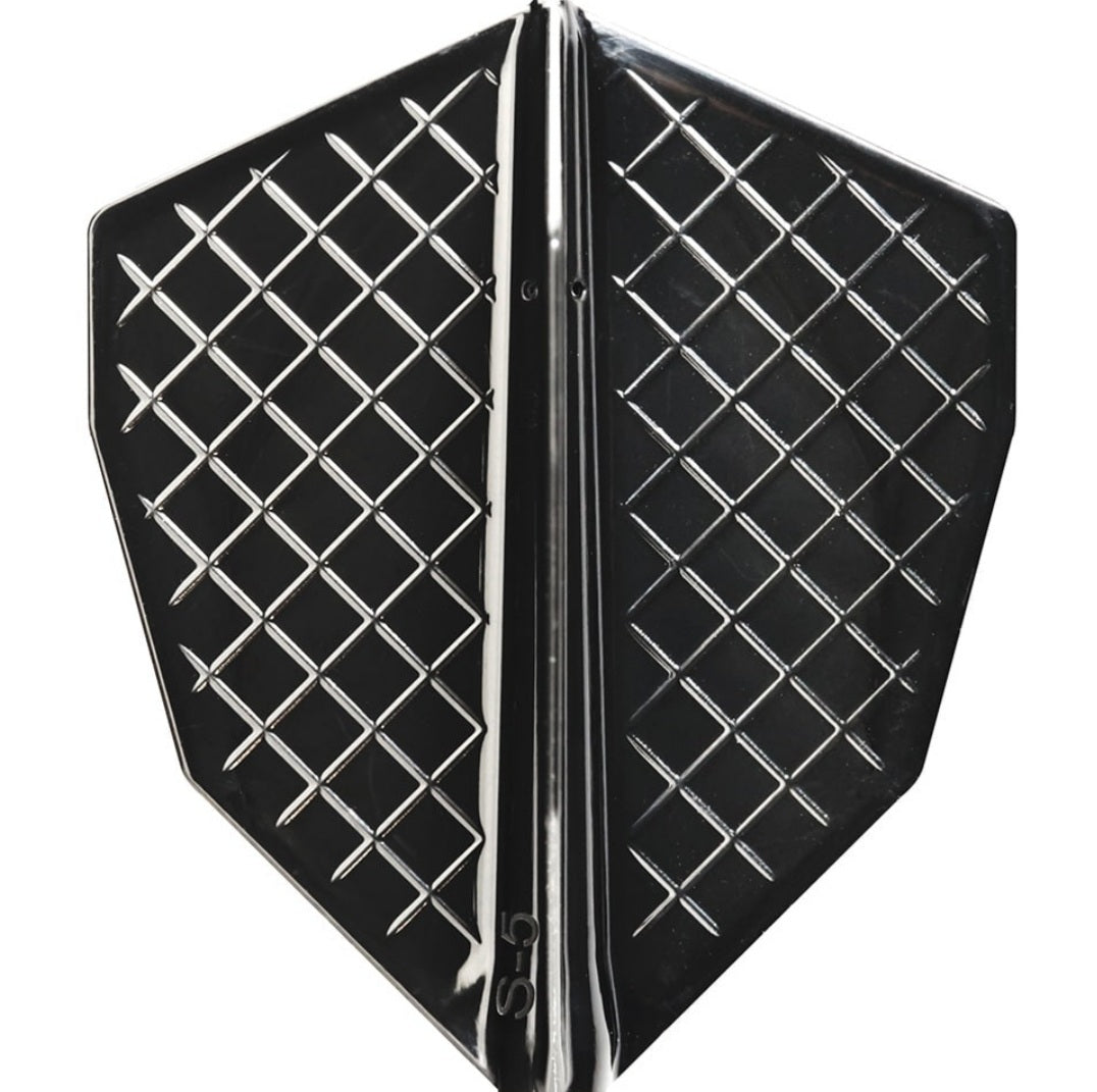 Fit Flight Pro Dart Flights - S Series - Black