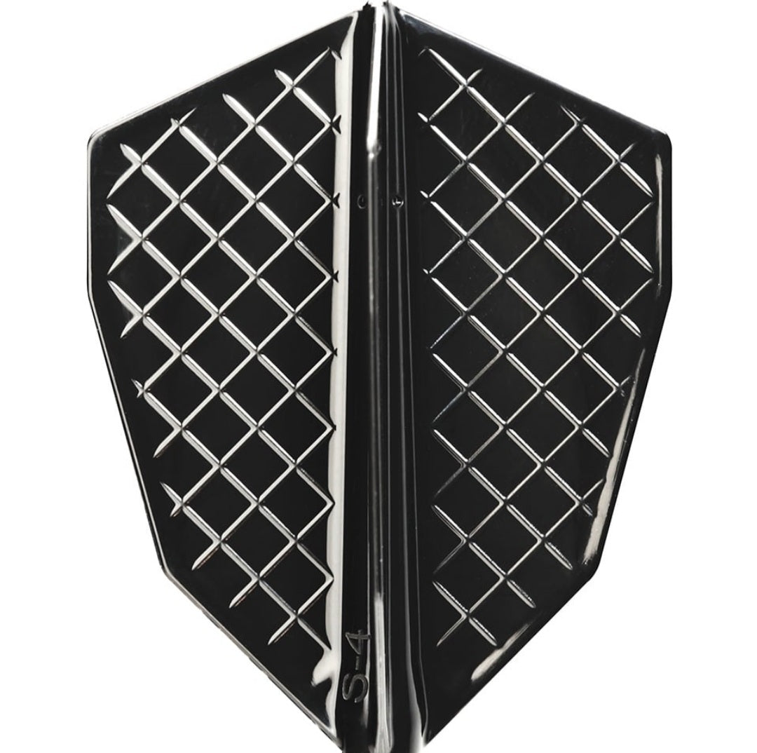 Fit Flight Pro Dart Flights - S Series - Black