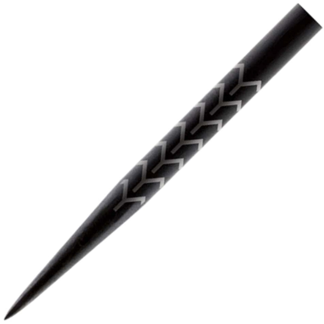 Shot Tribal Weapon Black Titanium Coated Steel Replacement Points - 35mm