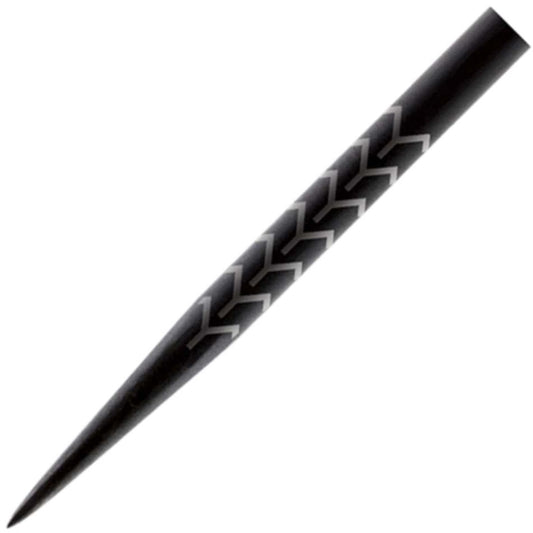 Shot Tribal Weapon Black Titanium Coated Steel Replacement Points - 35mm